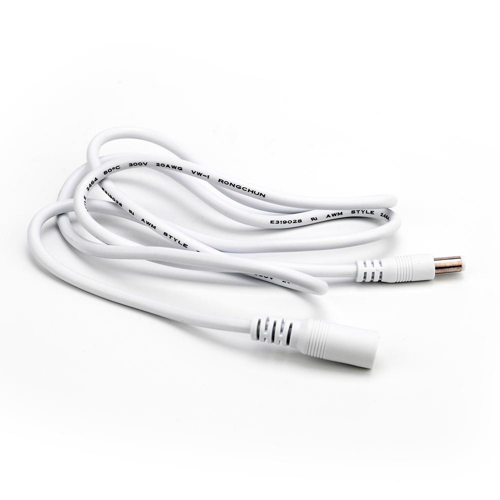 12ft wire with DC5.5 female connector at one end,DC5.5 male connector at another end