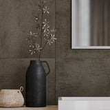 13 X 13 In Cinq Brown Matte Pressed Glazed Ceramic