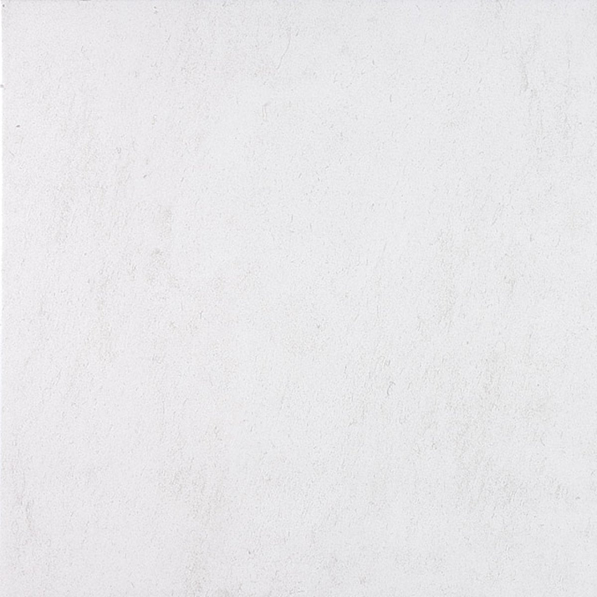 13 X 13 In Cinq White Matte Pressed Glazed Ceramic