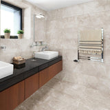 13 X 13 In Regency Ivory Matte Pressed Glazed Porcelain