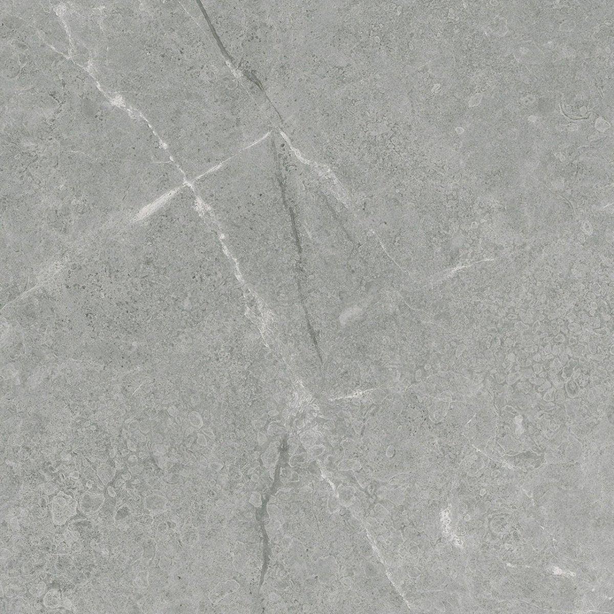 13 X 13 In Torino Argento Matte Pressed Glazed Porcelain