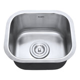 13 x 15 inch Bar Prep Sink Undermount 16 Gauge Stainless Steel