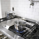 KUCHT Culinary Professional 3 Ply Stainless Steel 10 Piece Cookware Set