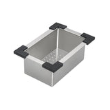 15 x 15 inch Marine Grade T-316 Workstation Topmount RV Boat Outdoor Sink Stainless Steel