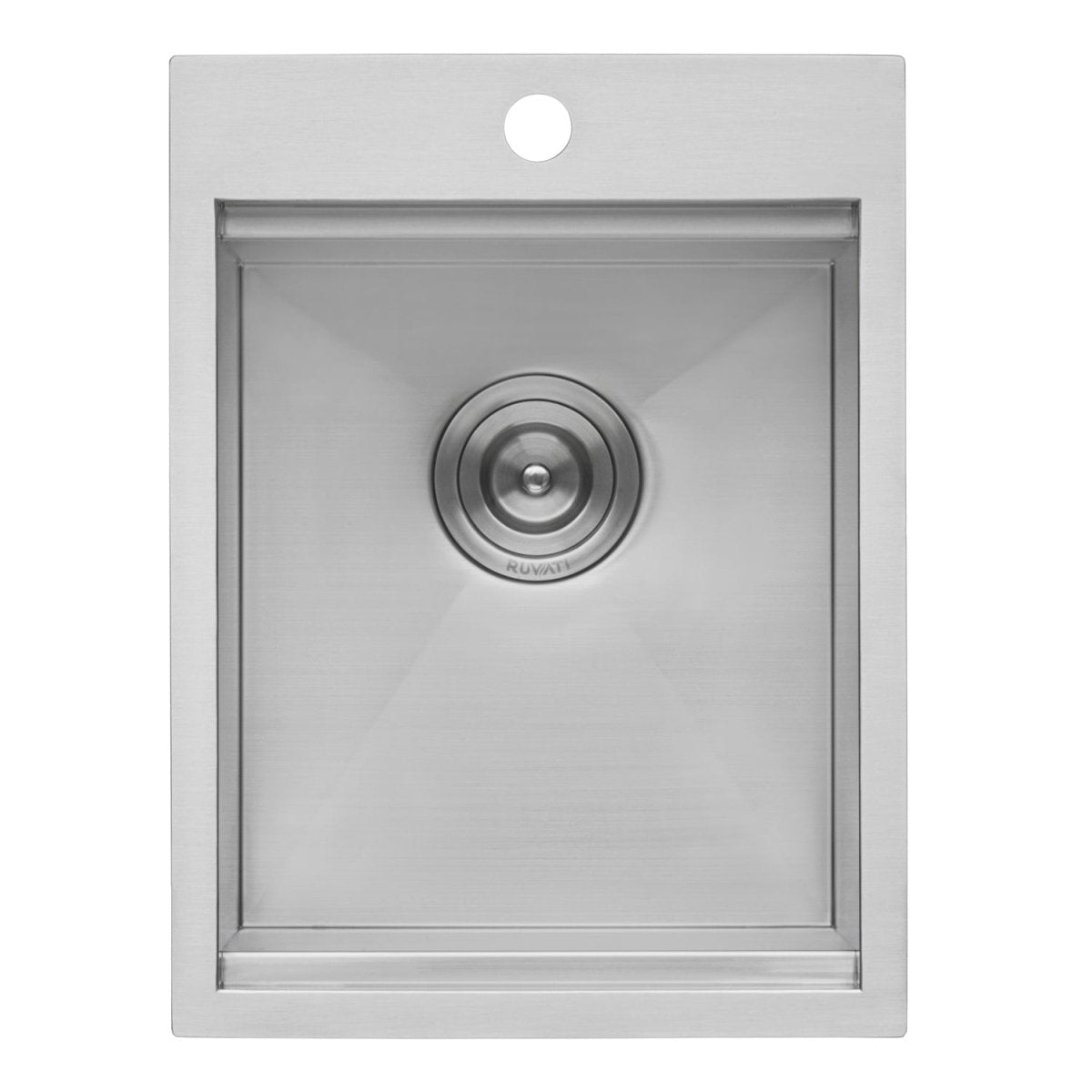 15 x 20 inch Marine Grade T-316 Workstation Topmount RV Boat Outdoor Sink Stainless Steel