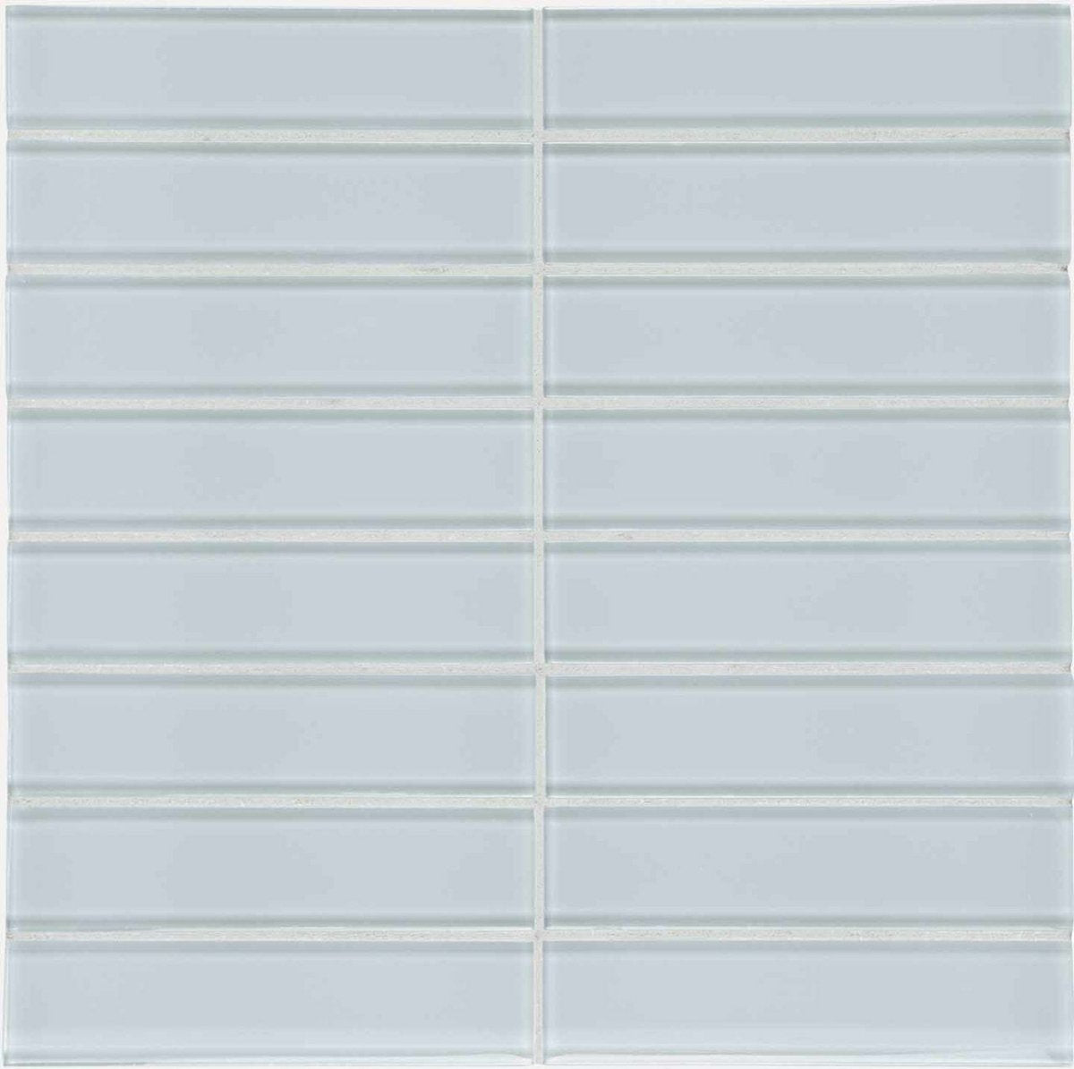 1.5 X 6 In Stacked Element Skylight Light Colors Glass Mosaic