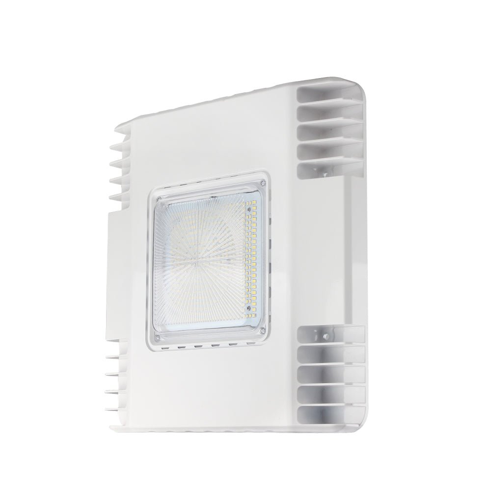 150 Watt LED Canopy Light, 5700K, 19000LM, AC100-277V, DLC Premium Recessed Surface Mount, For High Bay Carport, Gas Stations, Indoor Parking, Underpasses, Loading Docks, Outdoor Area Light
