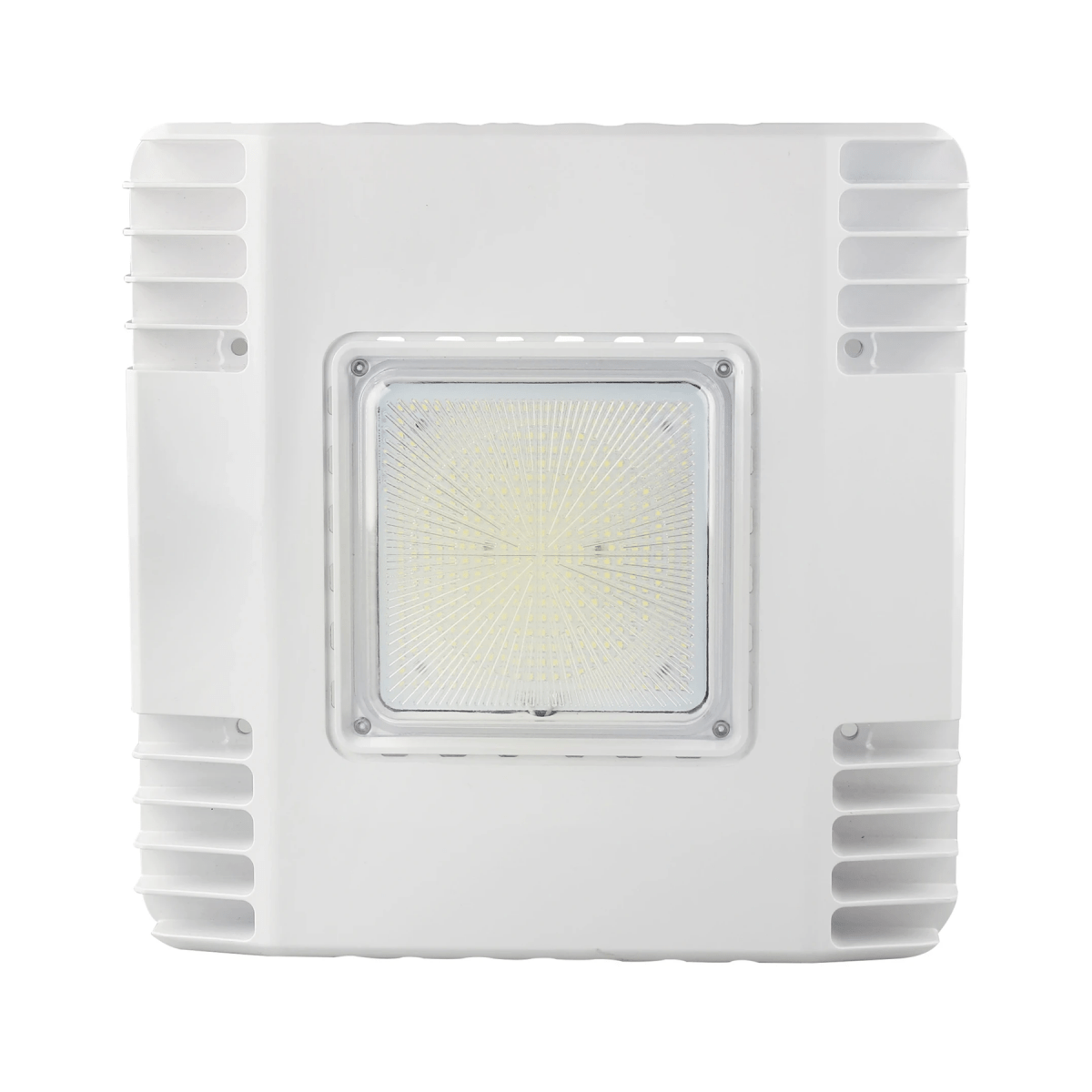 150 Watt LED Canopy Light, 5700K, 19000LM, AC100-277V, DLC Premium Recessed Surface Mount, For High Bay Carport, Gas Stations, Indoor Parking, Underpasses, Loading Docks, Outdoor Area Light