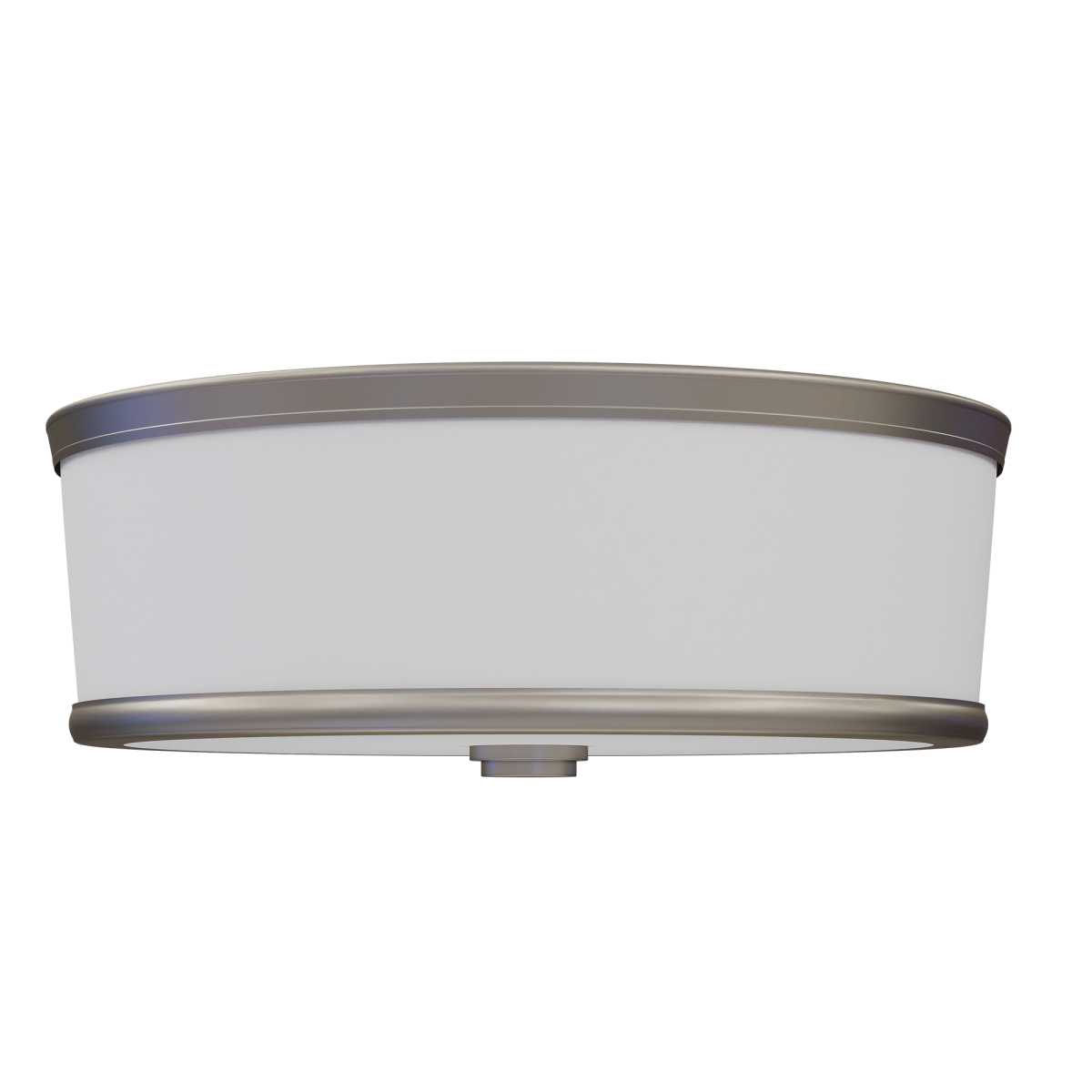 16 in. LED Flush Mount Ceiling Lights, 26W, 1142 Lumens, 5000K, 120 V, 90+ CRI, Dimmable, Brush Nickel Finish
