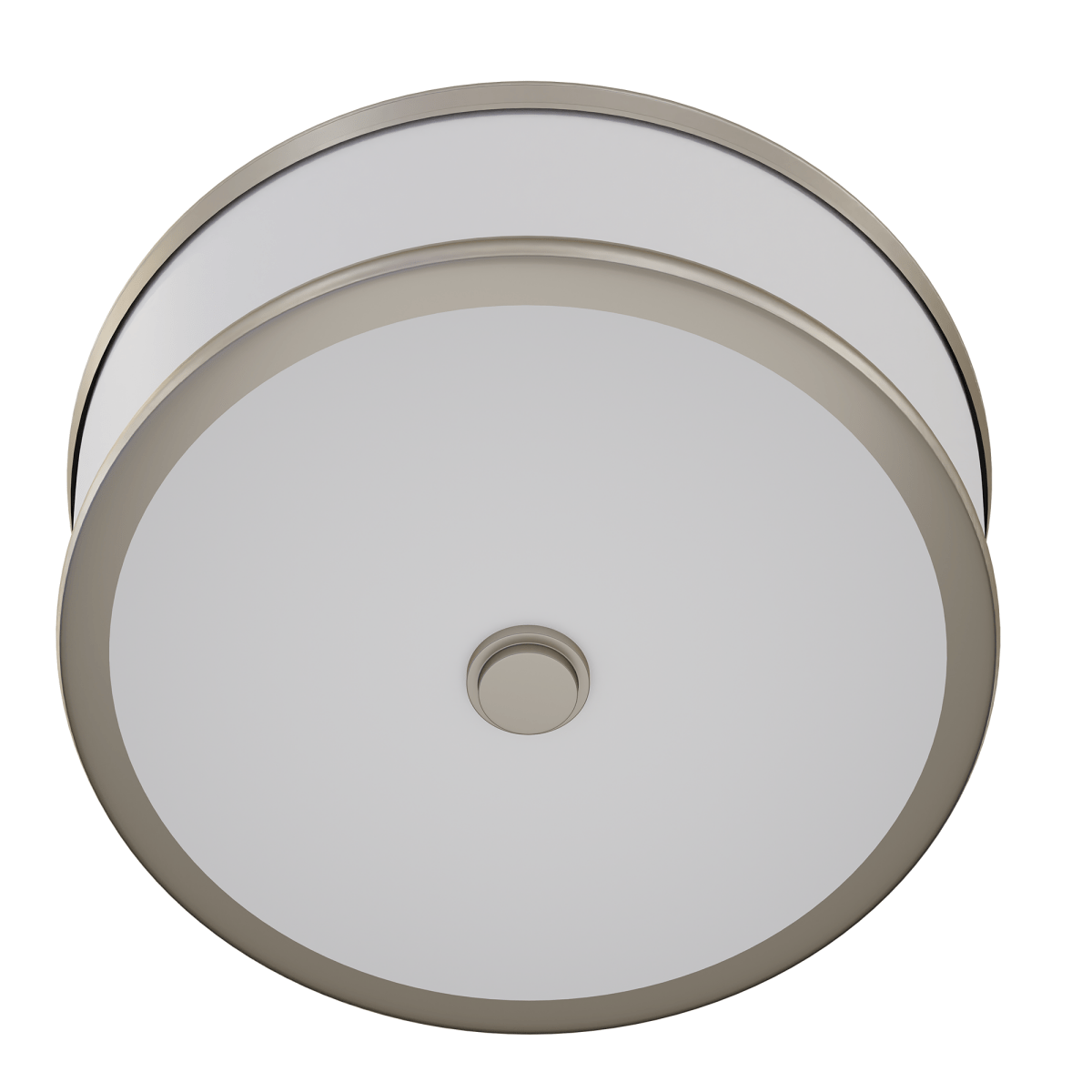 16 in. LED Flush Mount Ceiling Lights, 26W, 1142 Lumens, 5000K, 120 V, 90+ CRI, Dimmable, Brush Nickel Finish