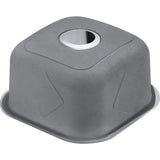 16 x 16 inch Bar Prep Sink Undermount 16 Gauge Stainless Steel