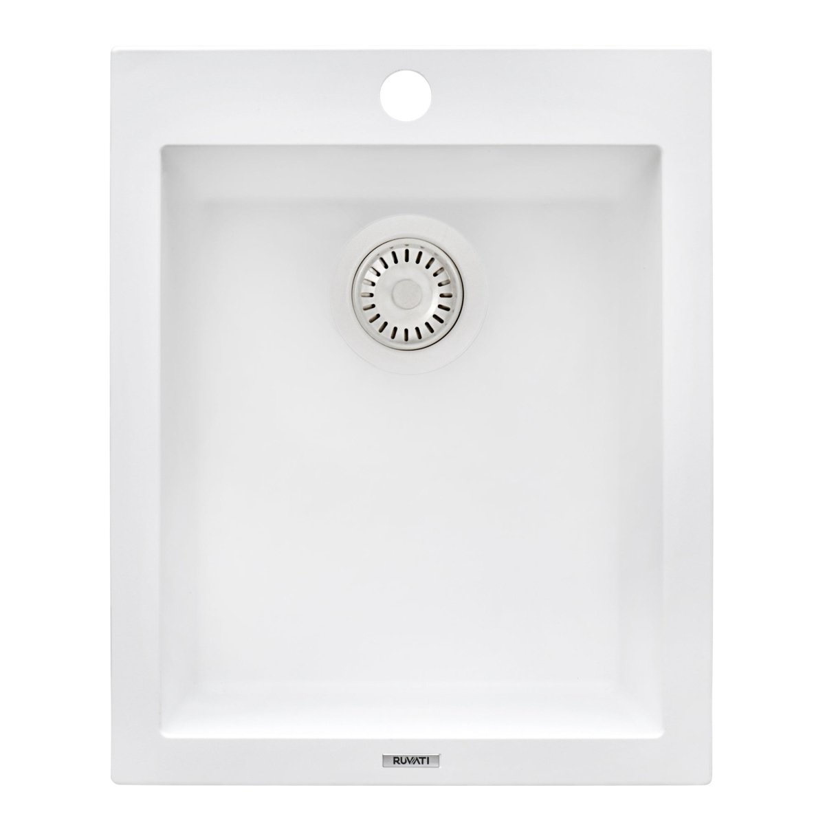 16 x 20 inch Drop-in Topmount Granite Composite Single Bowl Kitchen Sink