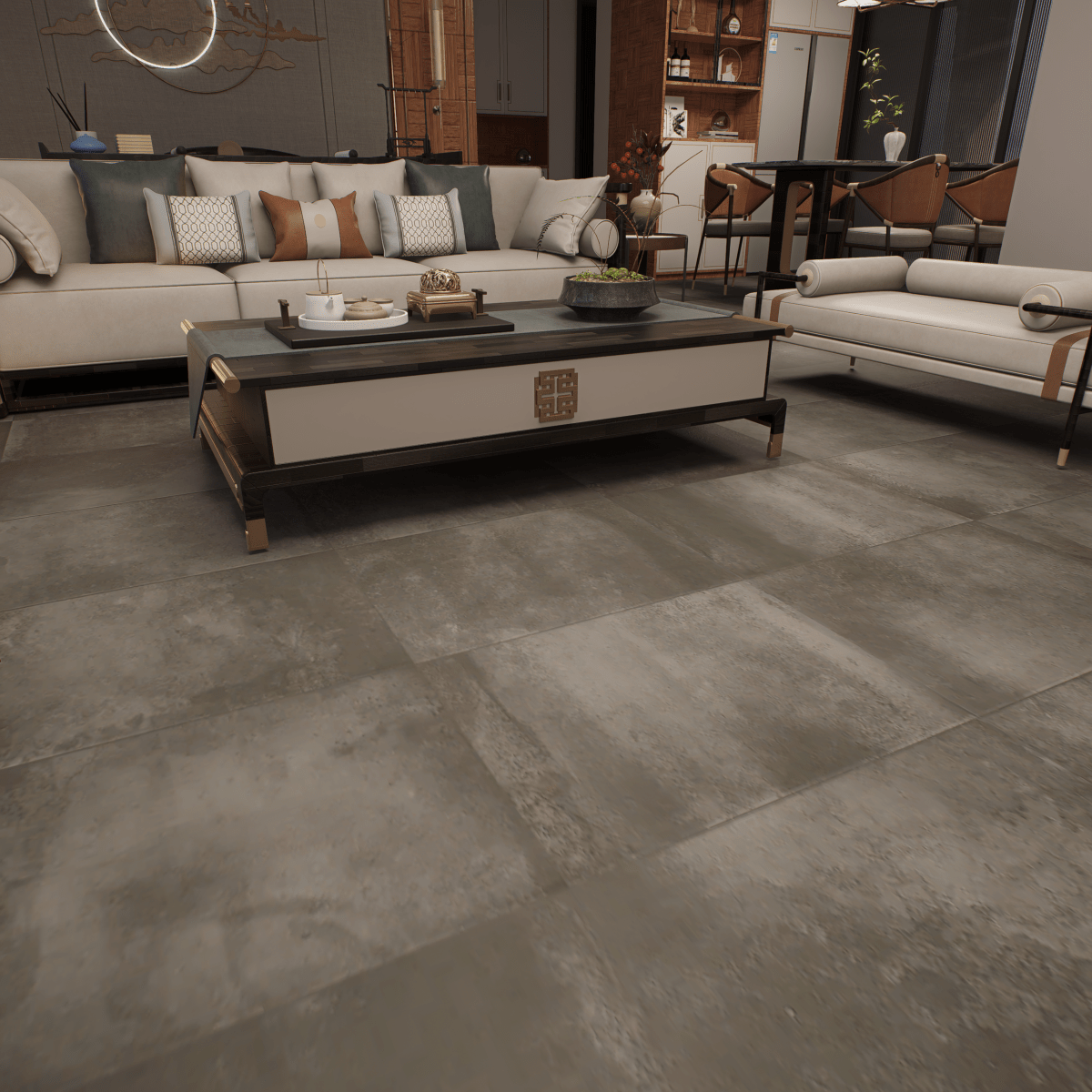 16 x 32 in. Ceraforge Oxide Matte Rectified Porcelain Tile