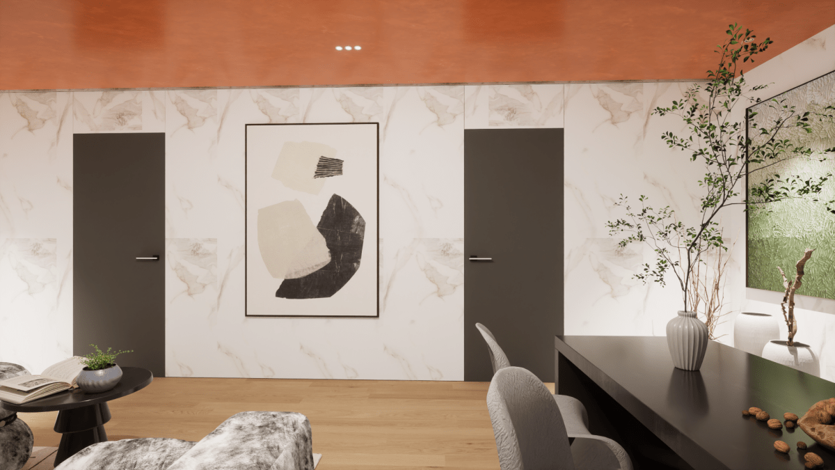 16 X 32 In Mayfair Calacatta Matte Rectified Glazed Porcelain