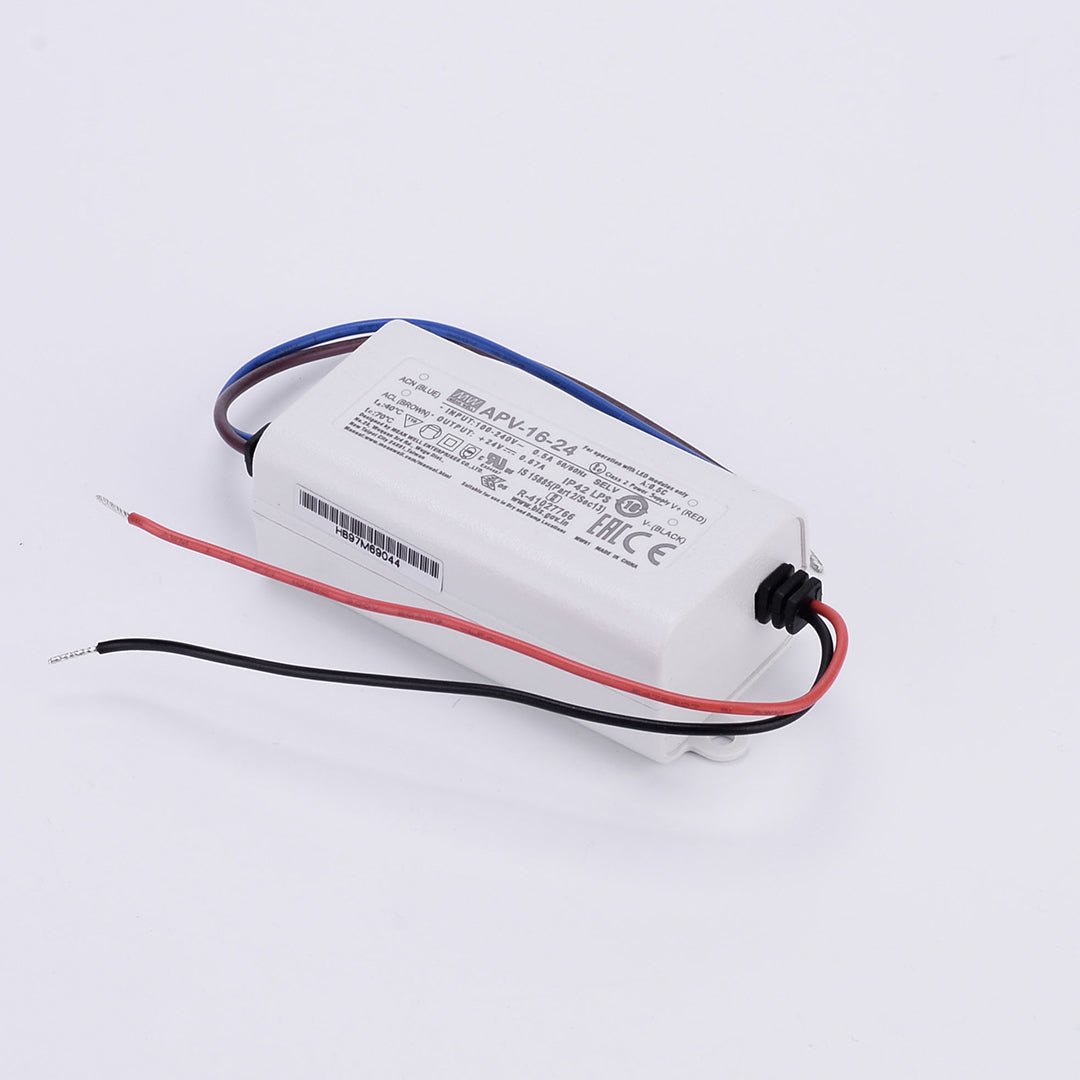 16W Meanwell Driver 16W / 100-240V AC / 12V /0-13A