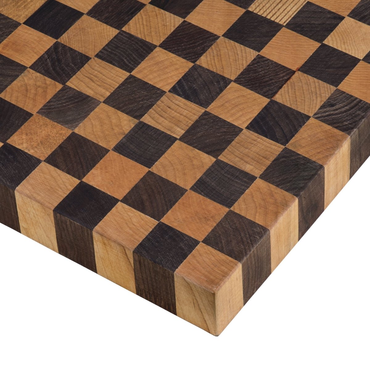 17 x 16 x 2 inch thick End-Grain Acacia Butcher Block Solid Wood Large Cutting Board