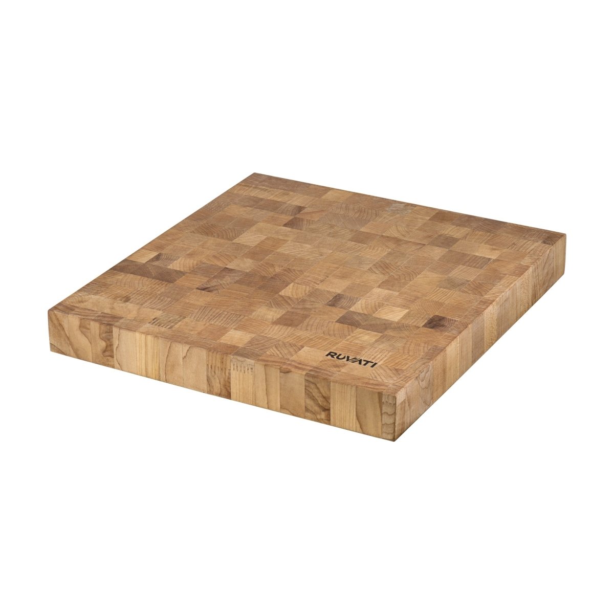 17 x 16 x 2 inch thick End-Grain Acacia Butcher Block Solid Wood Large Cutting Board