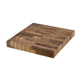 17 x 16 x 2 inch thick End-Grain Acacia Butcher Block Solid Wood Large Cutting Board