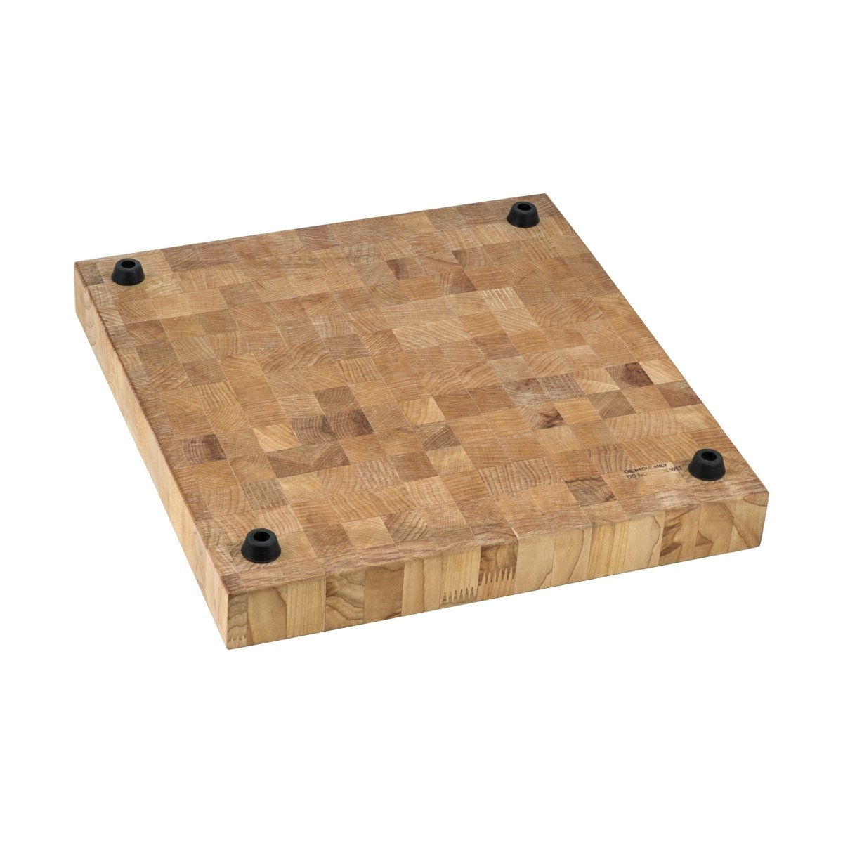 17 x 16 x 2 inch thick End-Grain Acacia Butcher Block Solid Wood Large Cutting Board