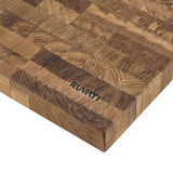 17 x 16 x 2 inch thick End-Grain Acacia Butcher Block Solid Wood Large Cutting Board