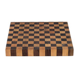 17 x 16 x 2 inch thick End-Grain Acacia Butcher Block Solid Wood Large Cutting Board