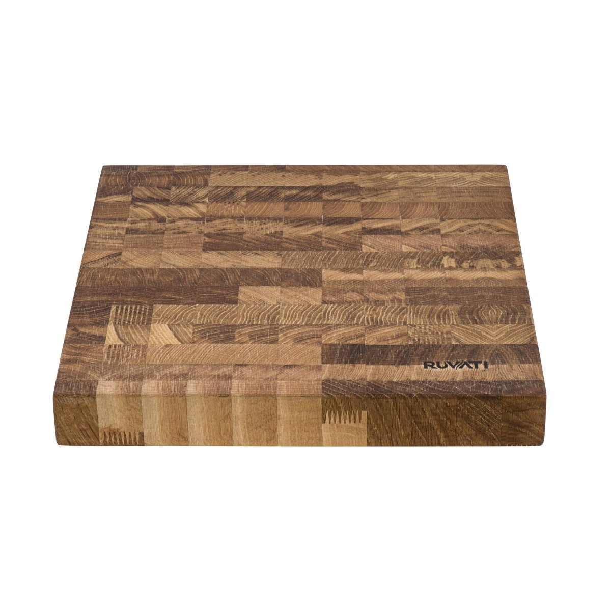 17 x 16 x 2 inch thick End-Grain Acacia Butcher Block Solid Wood Large Cutting Board