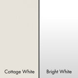 ZLINE 36 in. Wooden Wall Mount Range Hood in Shiplap Bright White Finish (KPWW-36)