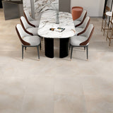 18 X 18 In Allure Crema Honed Marble