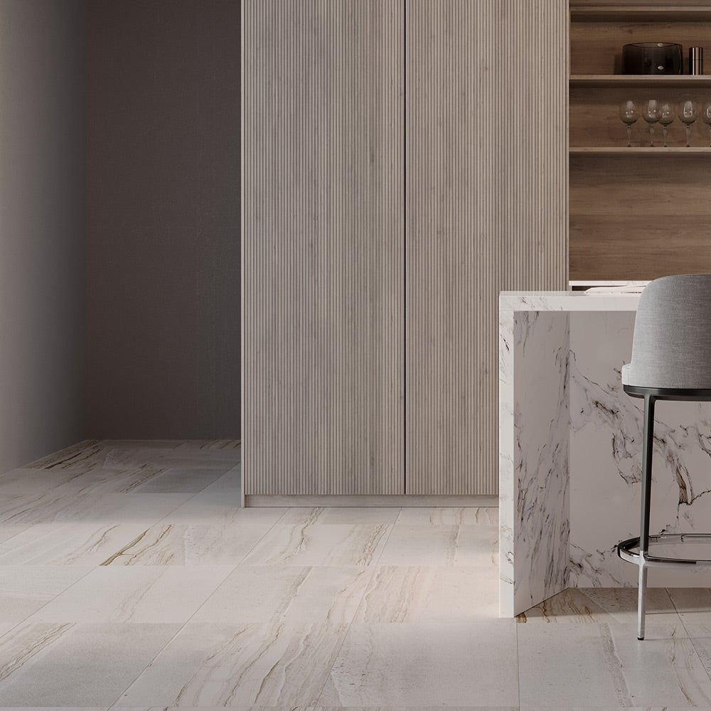 18 X 36 In Amelia Mist Matte Rectified Glazed Porcelain