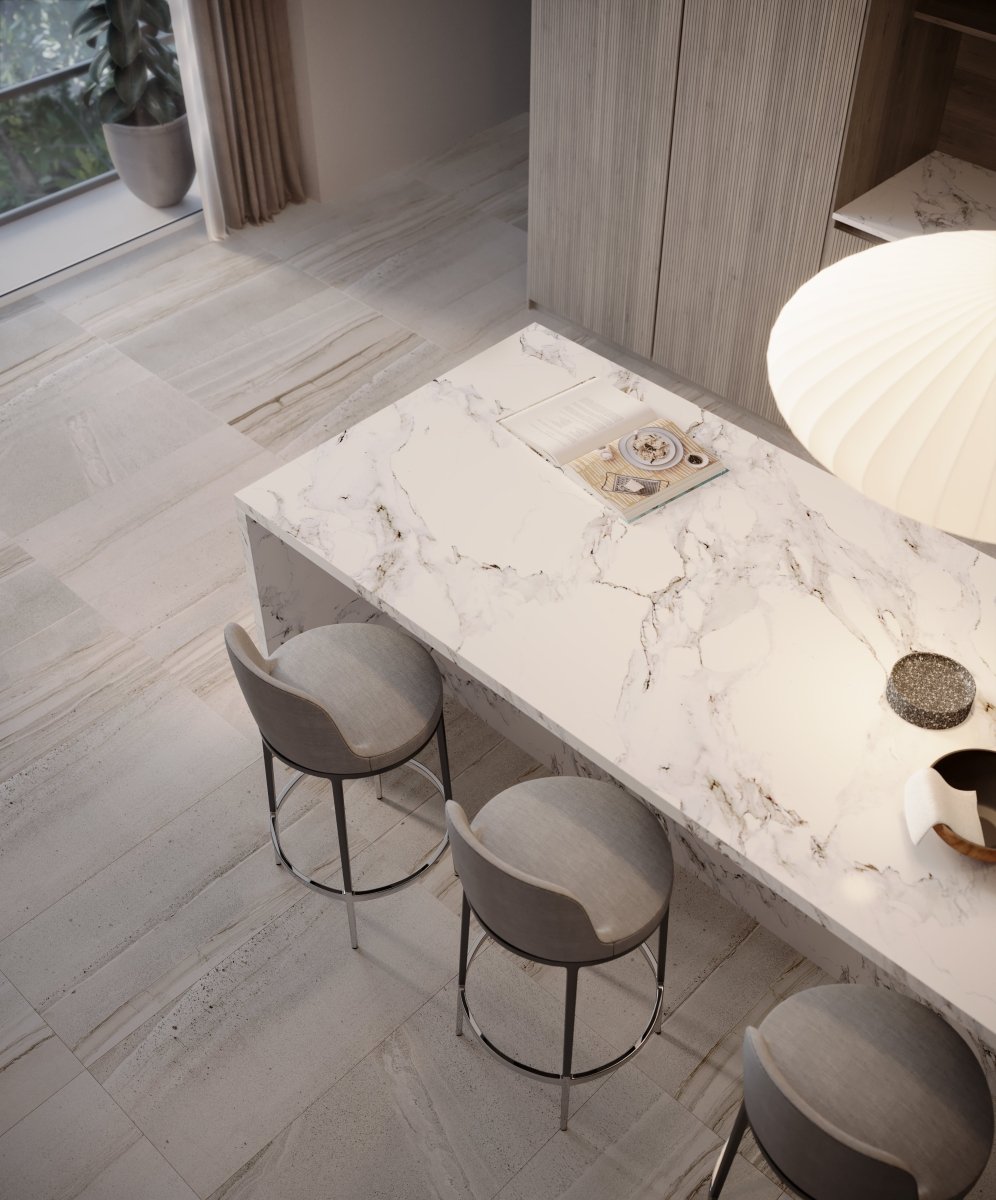 18 X 36 In Amelia Mist Matte Rectified Glazed Porcelain