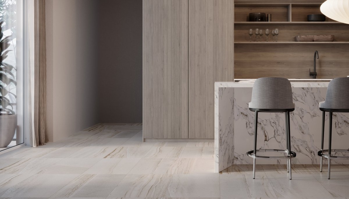 18 X 36 In Amelia Mist Matte Rectified Glazed Porcelain