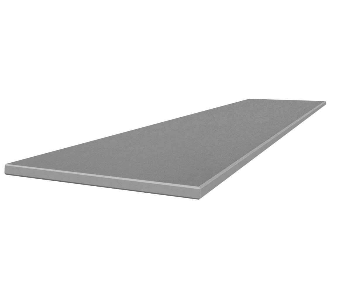 18 x 47.2 in. Marmiline Shadow Polished Engineered Stone Bench