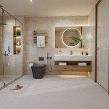 13 x 13 in Coliseo Graphite Matte Pressed Glazed Porcelain Tile