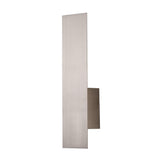 2-Lights, Decorative Wall Sconce with Frosted Glass Diffuser, Dimension W 5 x H 20 x E 3.5 Inch
