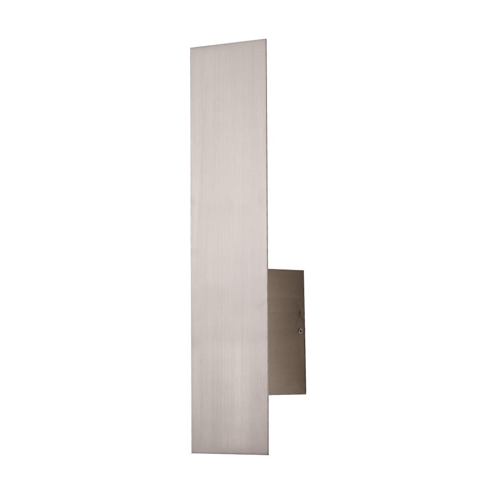 2-Lights, Decorative Wall Sconce with Frosted Glass Diffuser, Dimension W 5 x H 20 x E 3.5 Inch