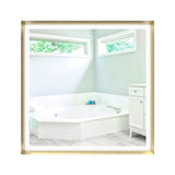 Frontlit/Backlit LED Lighted Bathroom Vanity Mirror with Frame, Anti-Fog, Touch Button, CRI 90+, Adjustable CCT & Memory, Magnum Style