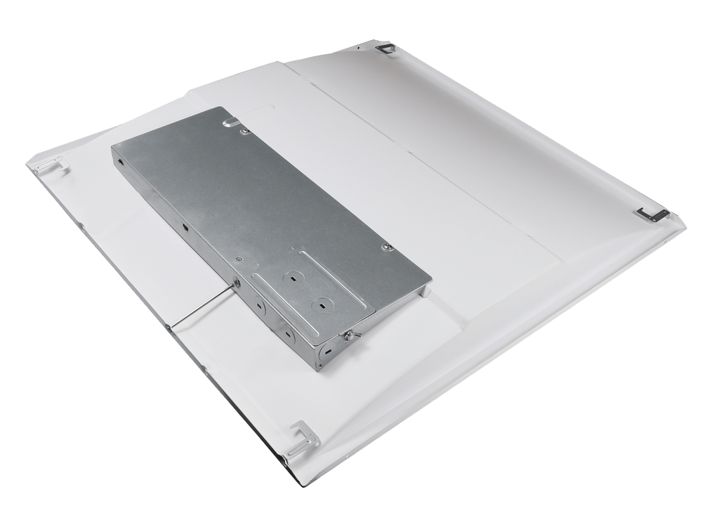 2 ft. x 2 ft. LED Center Basket Troffers, 20W/30W/40W Switchable, 4000K/5000K/6500K CCT Changeable, Dip Switch, 0-10V Dim, 100V-277V, ETL, DLC 5.1 Listed, Recessed Light Fixtures