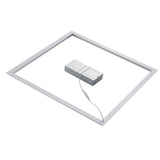 2 ft. x 2 ft. LED T-Bar Panel Light, 20W/30W/40W Wattage adjustable, 3000K/4000K/5000K CCT Changeable, 4800LM, >80 CRI, Dimmable, ETL, DLC Listed, For Offices, Schools, Hospitality, Retail