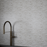 2 In Hexagon La Marca Calacatta Honed Glazed Porcelain Mosaic