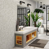 2 In Hexagon La Marca Honed Glazed Porcelain Mosaic