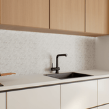 2 In Hexagon La Marca Statuarietto Polished Glazed Porcelain Mosaic