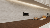 2 in Plata Statuario Brina Hexagon Matte Glazed Porcelain Mosaic