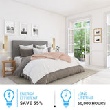 2-Lights, Decorative Wall Sconce with Frosted Glass Diffuser, Dimension W 5 x H 20 x E 3.5 Inch