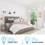 2-Lights, Decorative Wall Sconce with Frosted Glass Diffuser, Dimension W 5 x H 20 x E 3.5 Inch