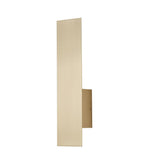 2-Lights, Decorative Wall Sconce with Frosted Glass Diffuser, Dimension W 5 x H 20 x E 3.5 Inch