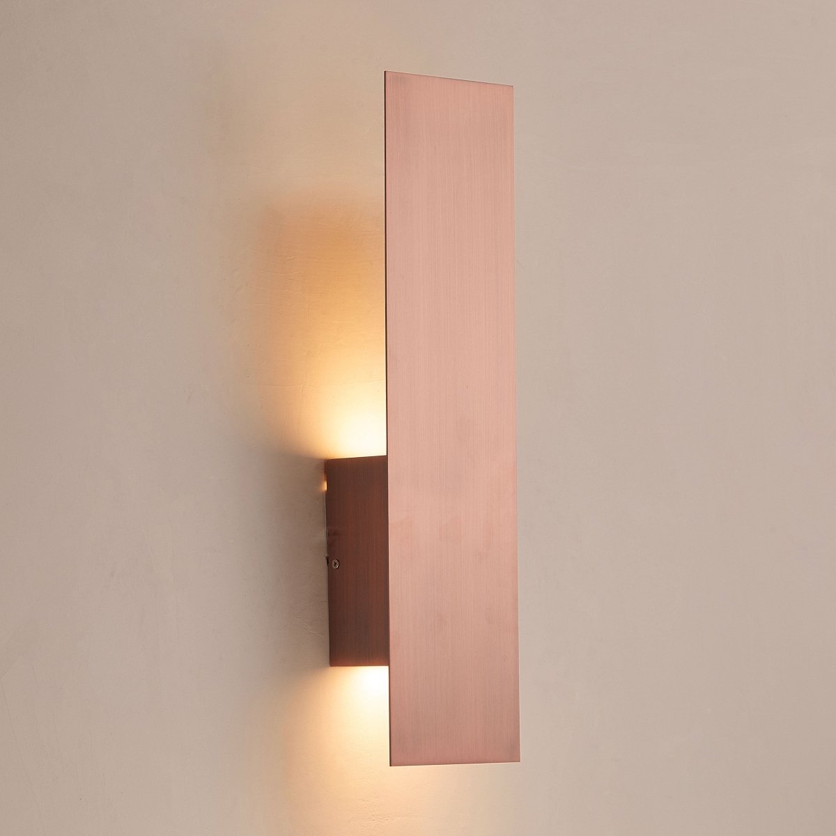 2-Lights, Decorative Wall Sconce with Frosted Glass Diffuser, Dimension W 5 x H 20 x E 3.5 Inch