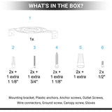 2-Lights, Indoor LED Wall Sconce 11W 3000K (Warm White) 605LM 120V CRI: 80+, Dimmable, Living Room Wall Lighting