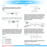 2-Lights, LED Linear Suspension Light, Pendant Mounting, 40W, 3000K, 2000LM, Brushed brown Body Finish, Dimmable