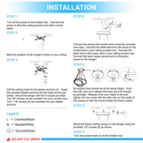 2-Ring, Circular LED Chandelier, 60W, 3000K, 2800LM, Dimmable, 5 Years Warranty