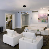 2-Ring, Circular LED Chandelier, 60W, 3000K, 2800LM, Dimmable, 5 Years Warranty